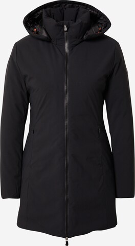 SAVE THE DUCK Weatherproof jacket 'RACHEL' in Black: front