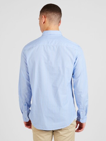 SCOTCH & SODA Regular fit Button Up Shirt 'Essential' in Blue