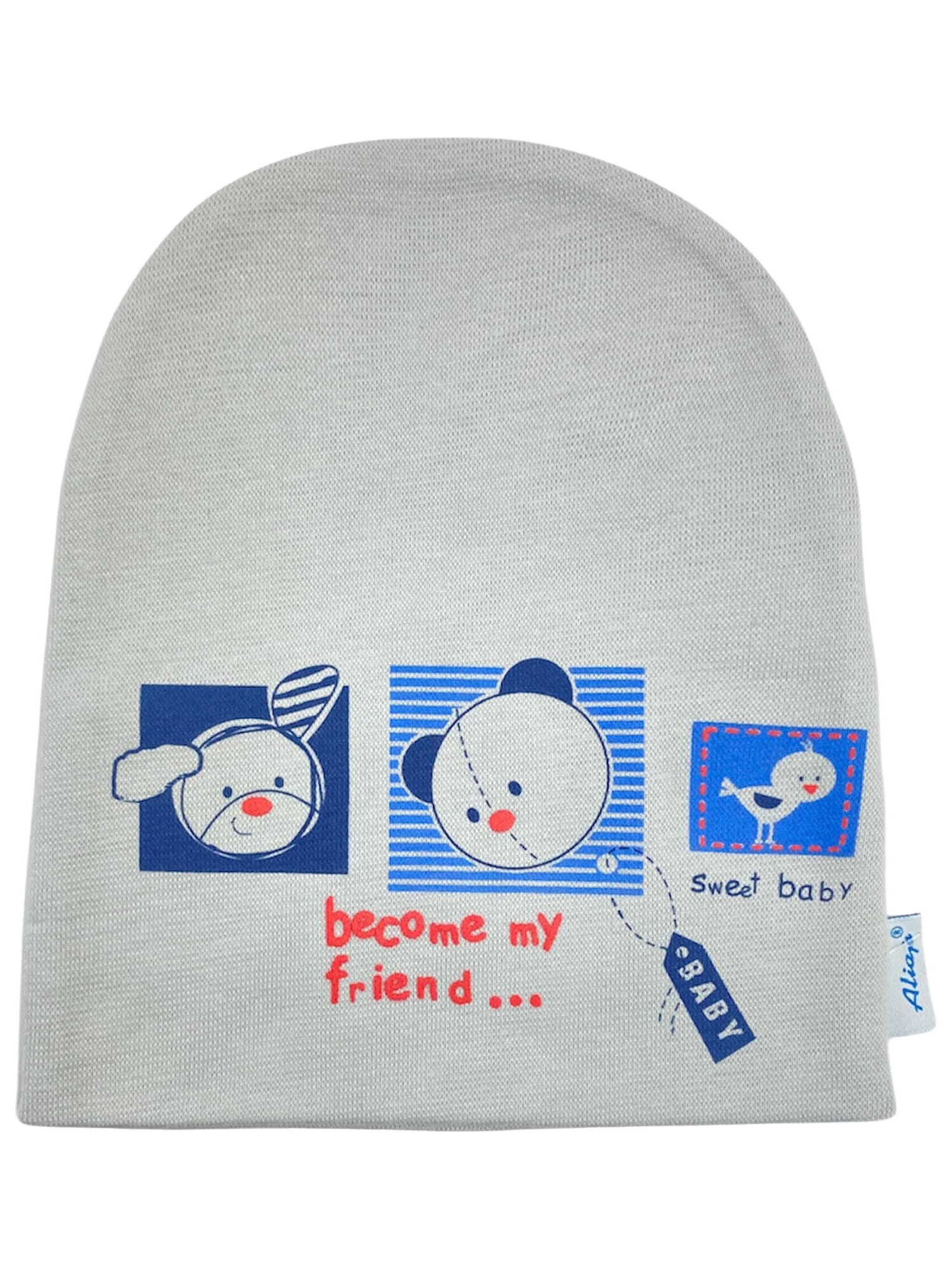 Bonnet Aliap en gris : devant