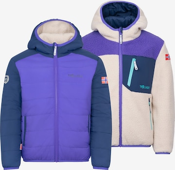 TROLLKIDS Outdoor jacket in Purple: front