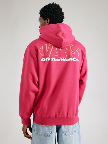 VANS - Sudadera 'MAJOR TYPE' en rojo: frente