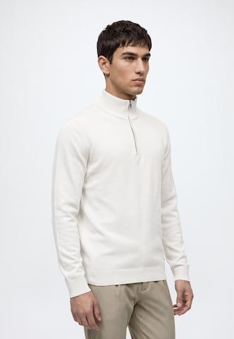 Pull-over 'ROS' Petrol Industries en blanc