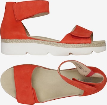 Basler Sandalen 38,5 in Rot: Vorderseite