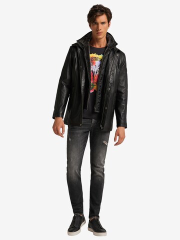 Carlo Colucci Between-Season Jacket 'Carlson2' in Black