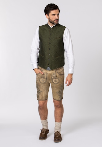 STOCKERPOINT Traditional Vest 'Ottavio' in Green