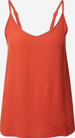 Soft Rebels Top 'Silje' in Orange: front