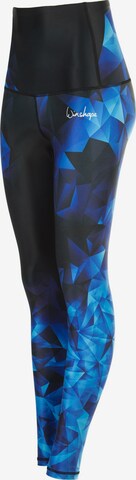 Winshape Skinny Spodnie sportowe 'HWL102' w kolorze niebieski