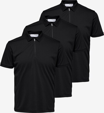 SELECTED Shirt 'Fave' in Black: front