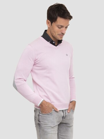 Pullover 'Pol' di Sir Raymond Tailor in rosa