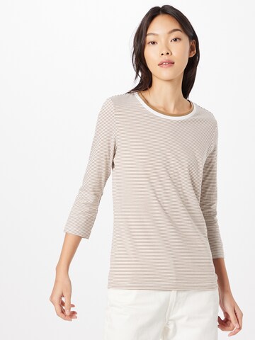 s.Oliver Shirt in Beige: front