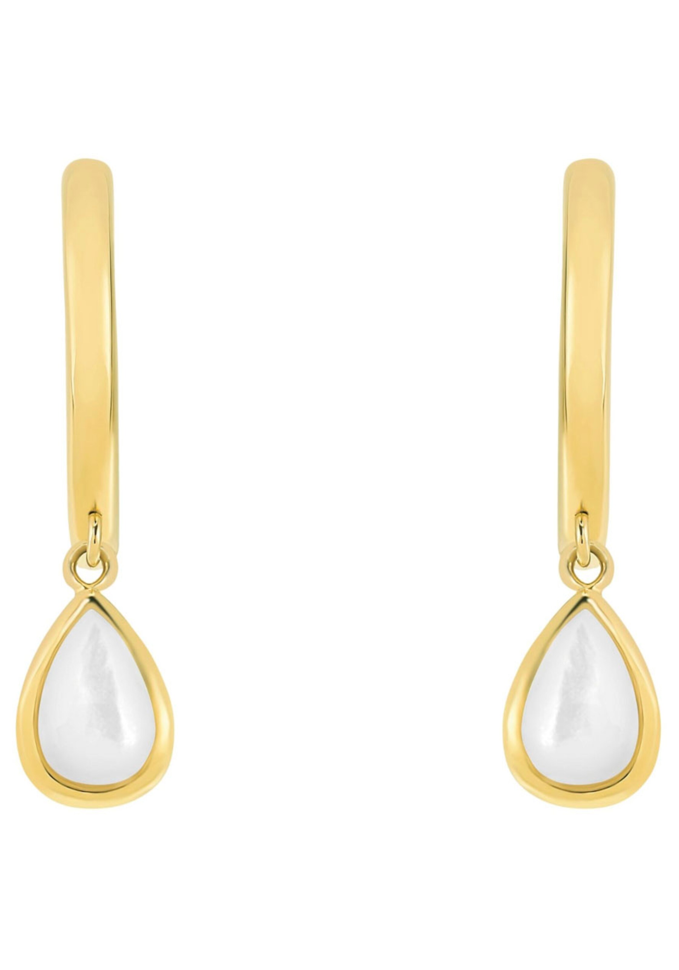 AMOR Earrings in Gold: front