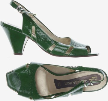PETER KAISER Sandals & High-Heeled Sandals in 39,5 in Green: front