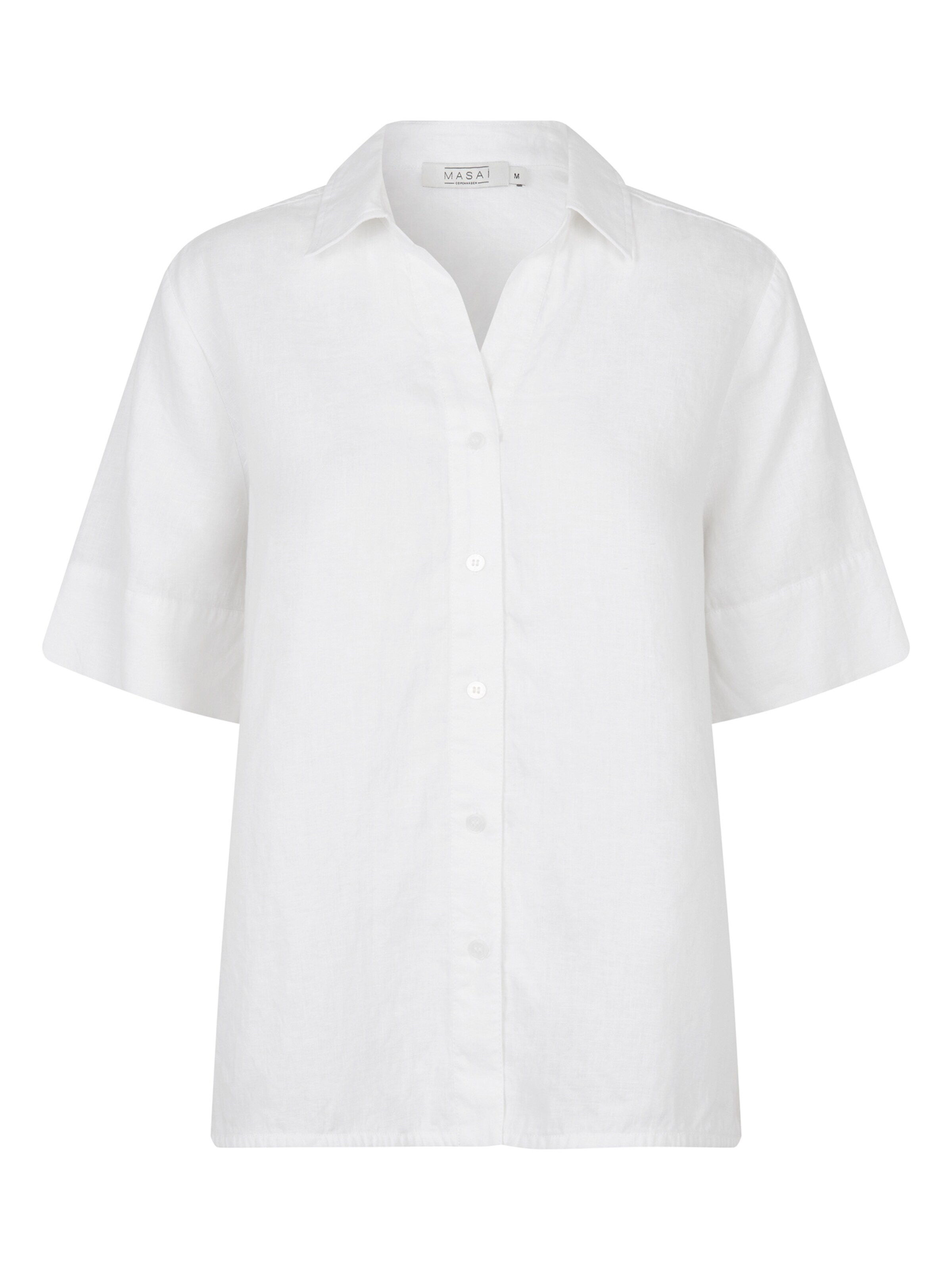 Masai Blouse 'MaImus' in Wit: voorkant