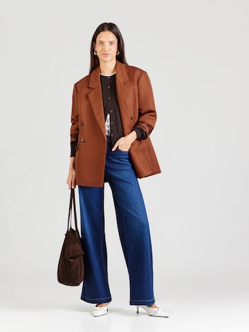 MOS MOSH Wide leg Jeans 'MMDara Deluxe' in Blue