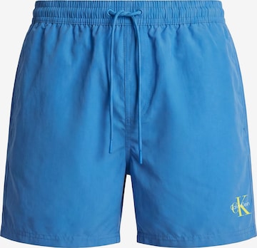 Calvin Klein Underwear Plavecké šortky – modrá: přední strana