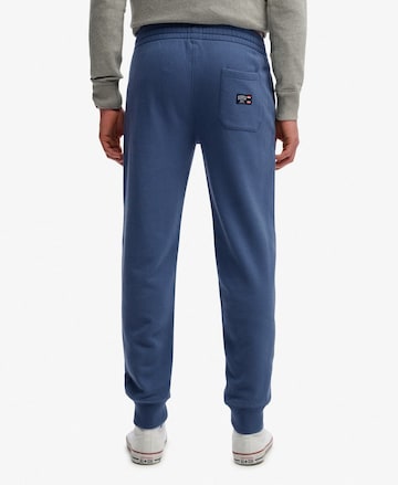 Superdry Tapered Hose in Blau