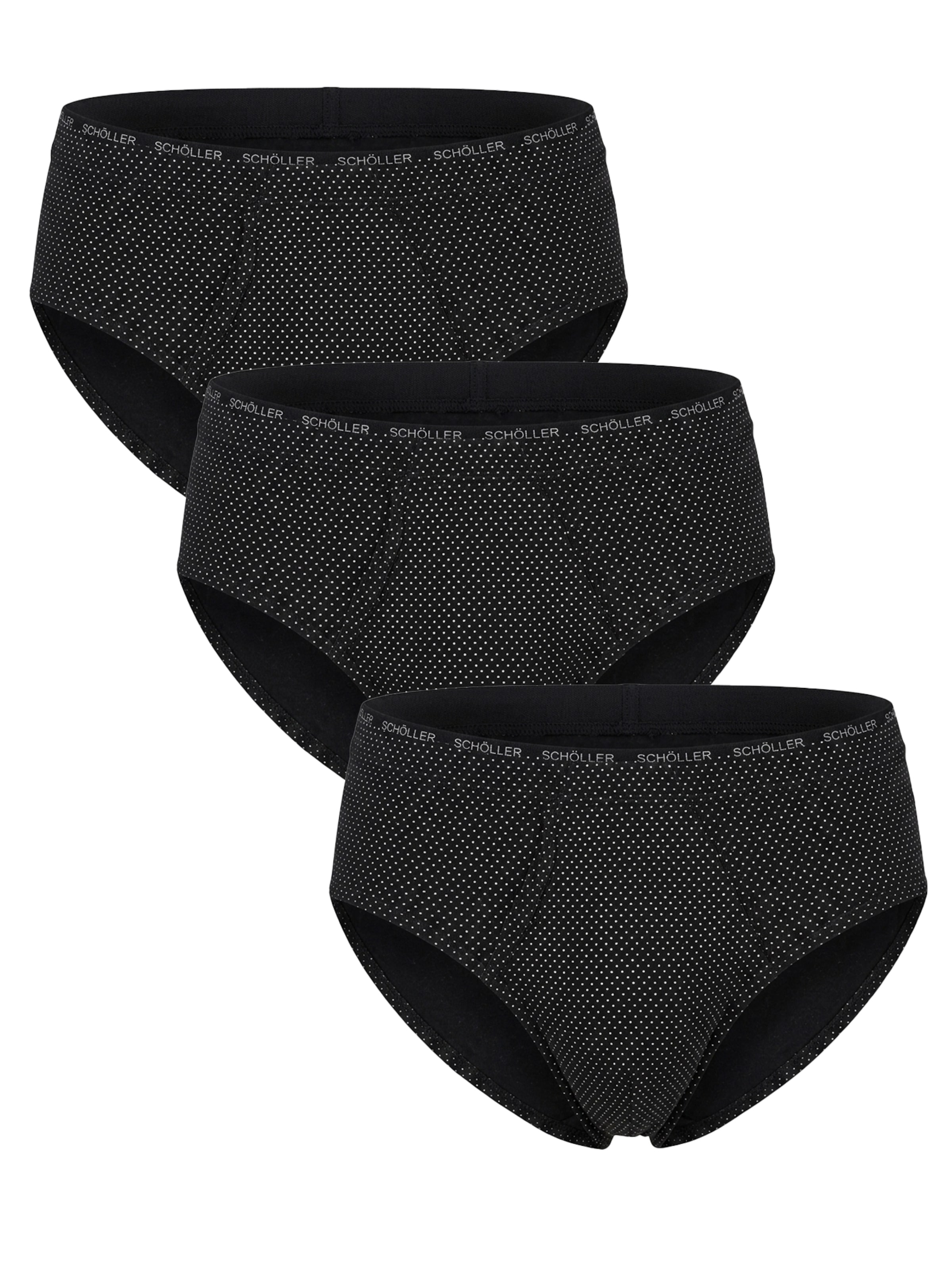 Schöller Slip‌‌ in Schwarz: Vorderseite