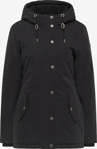 DreiMaster Vintage Winter Jacket in Black: front