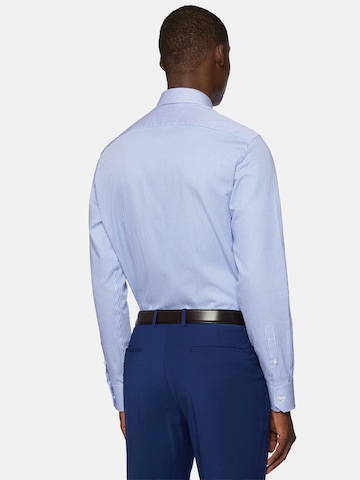 Coupe regular Chemise Boggi Milano en bleu