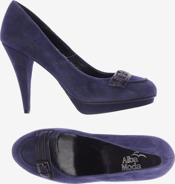 ALBA MODA High Heels & Pumps in 40 in Blue: front