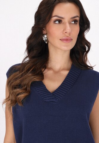 faina - Jersey en azul