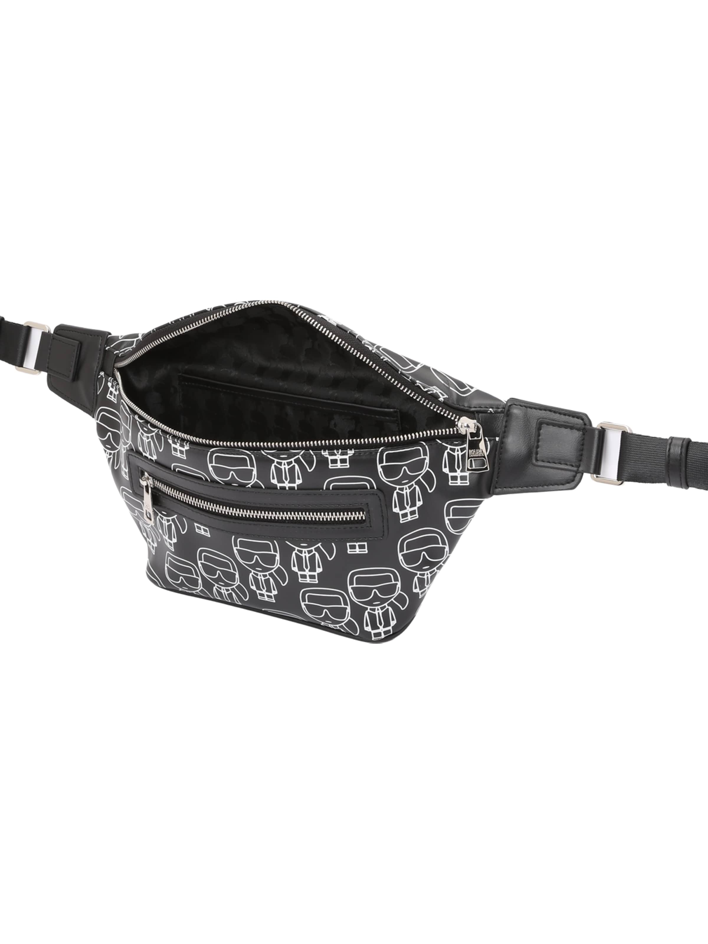Karl Lagerfeld Belt bag in Black: top