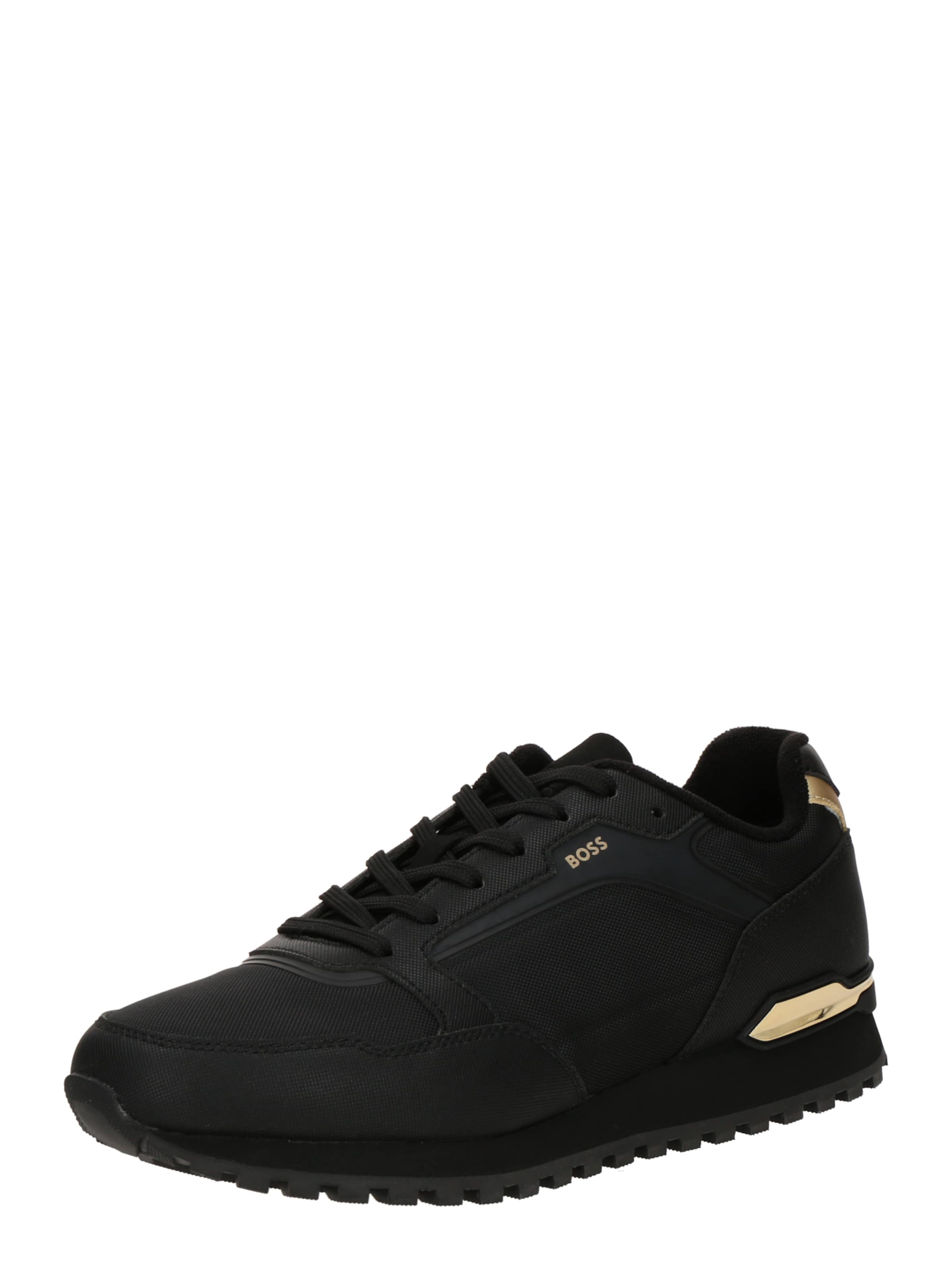 BOSS Sneakers in Black: front