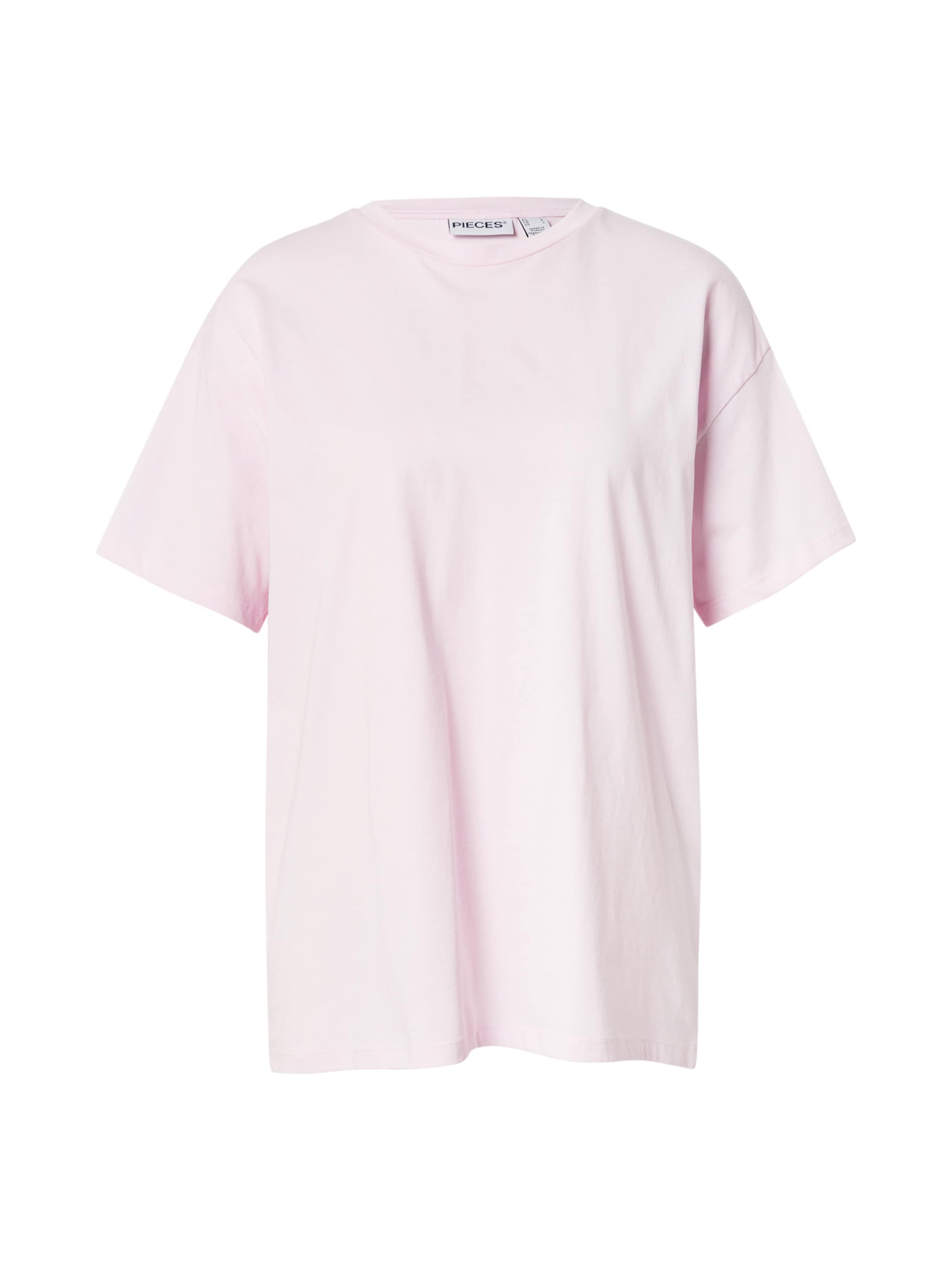 PIECES Свободна дамска риза 'PCALIFI FASTTRACK' в розово: отпред