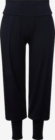 Ulla Popken Regular Sports trousers in Blue: front