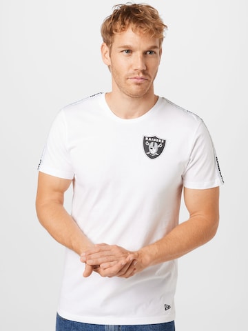 T-Shirt 'Las Vegas Raiders' NEW ERA en blanc : devant