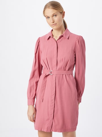 ONLYKošulja haljina 'SHORT DRESS PNT' - roza boja: prednji dio