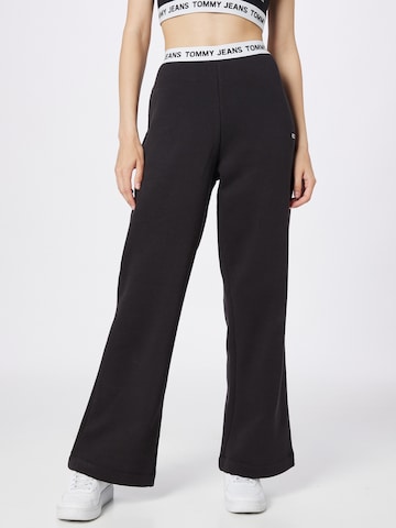 Tommy Jeans Loose fit Pants in Black: front