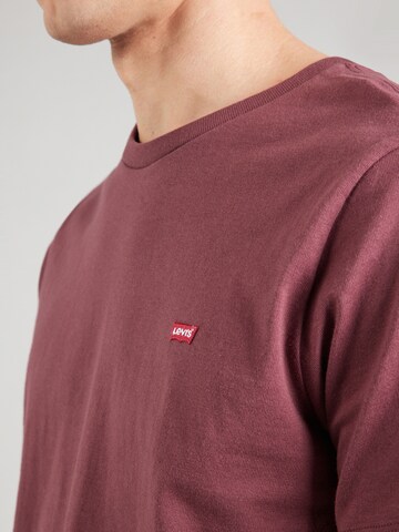 LEVI'S ® Póló 'Original Housemark' - piros