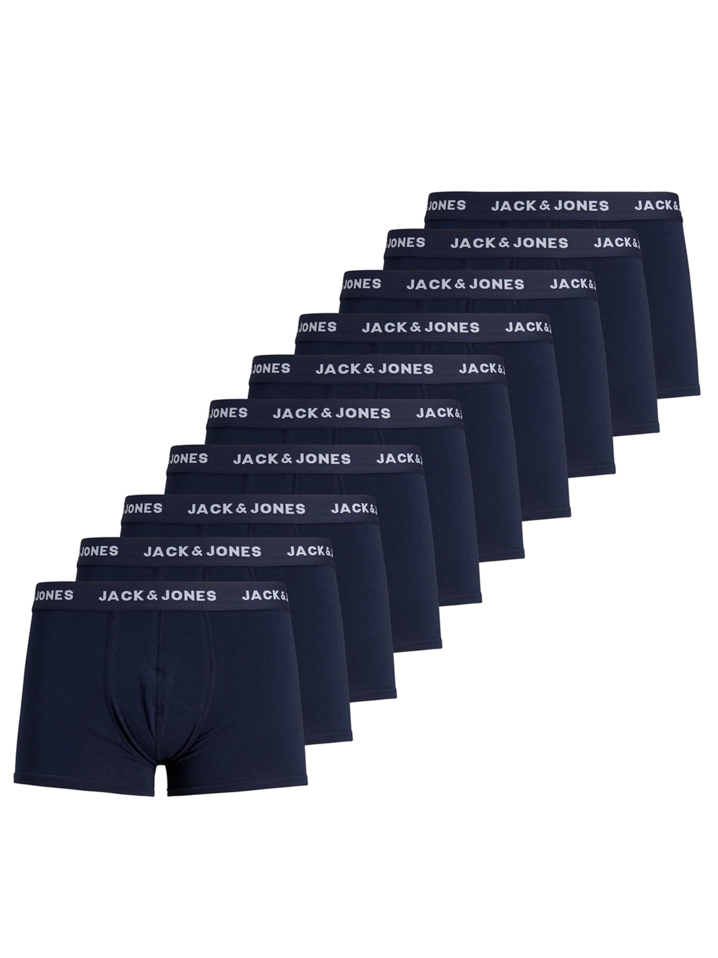 JACK & JONES Boxer shorts 'Solid' in Blue: front