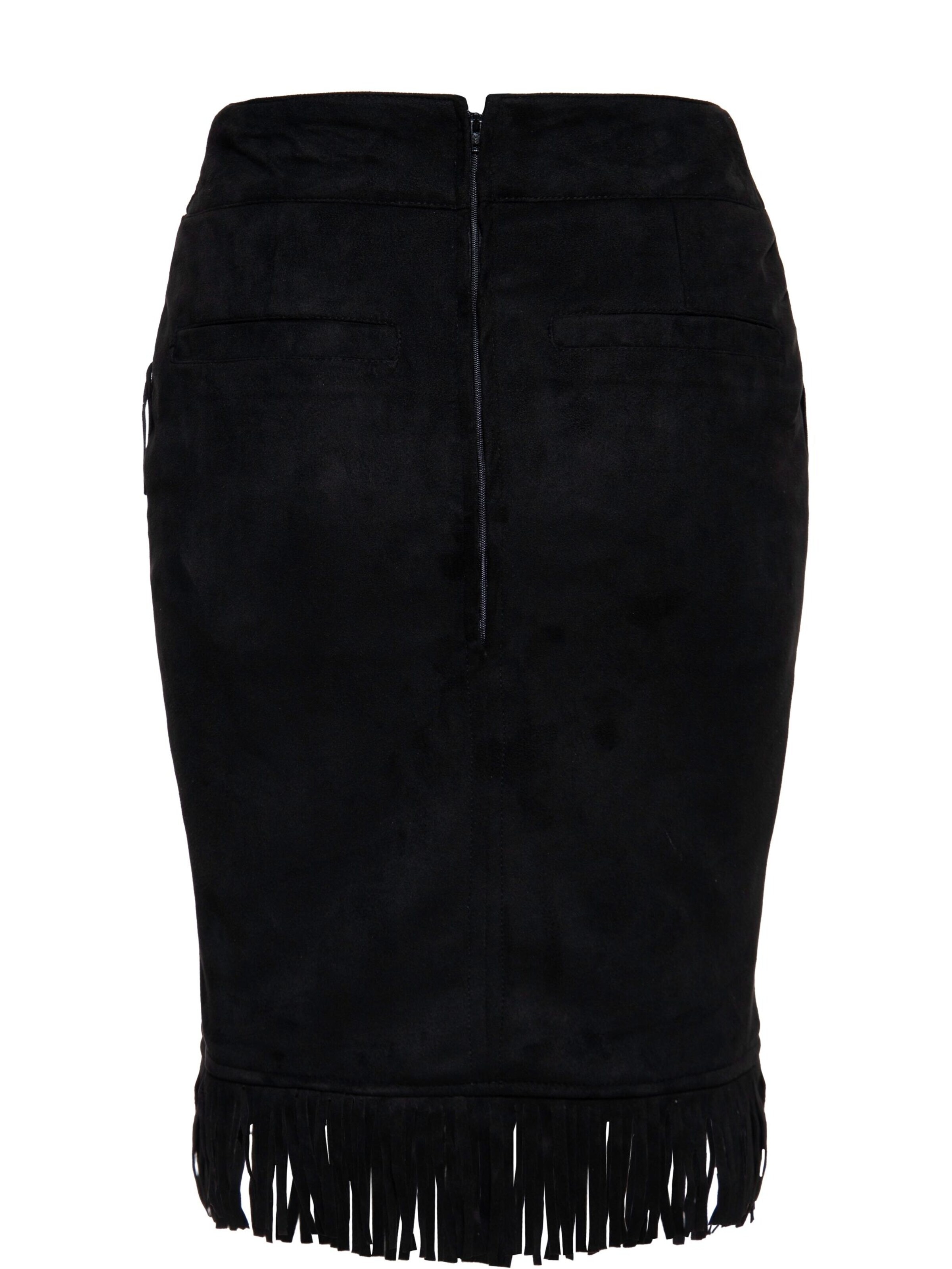 Queen Kerosin Skirt in Black
