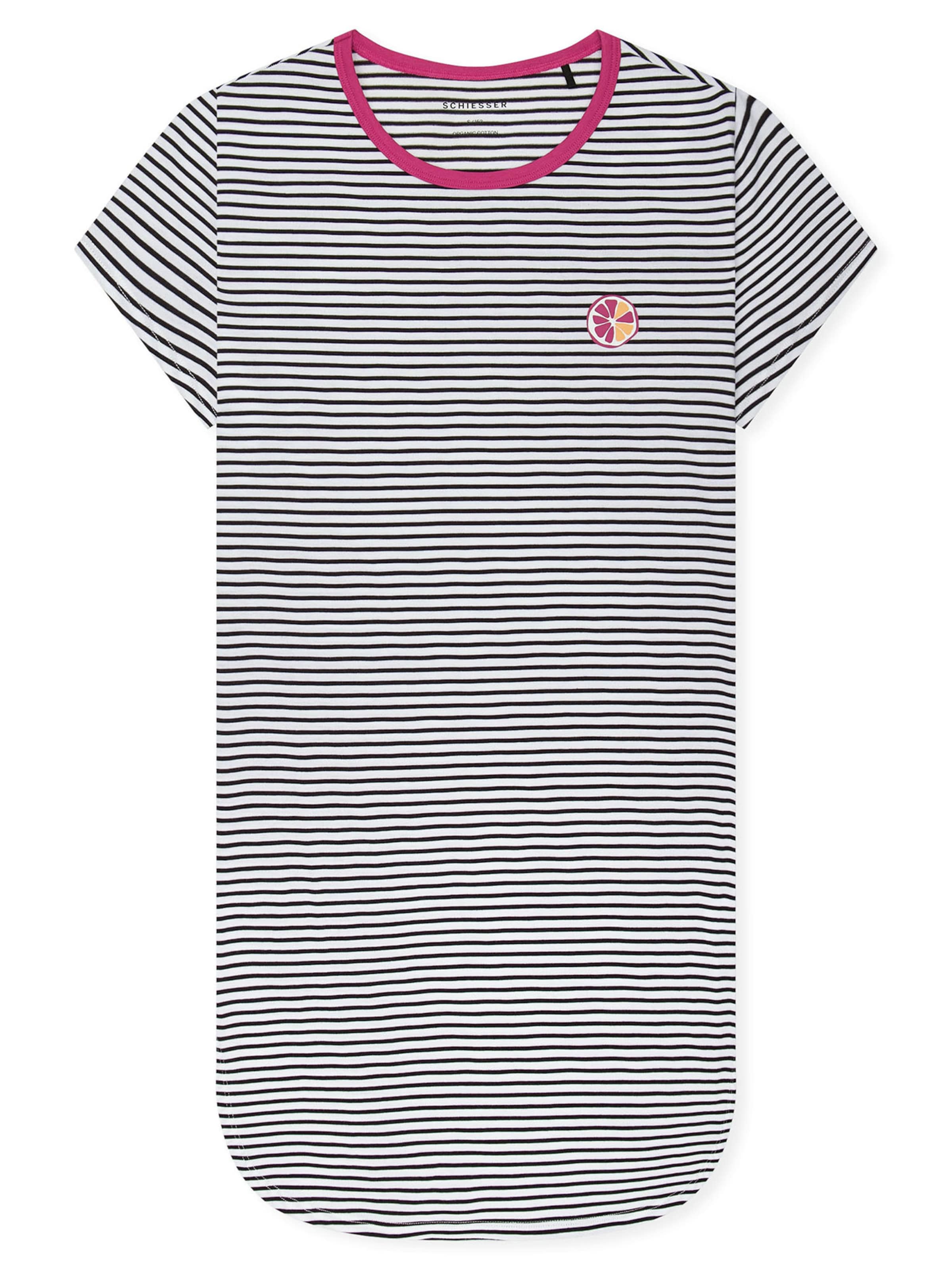 Pyjama ' Nightwear ' SCHIESSER en rose : devant