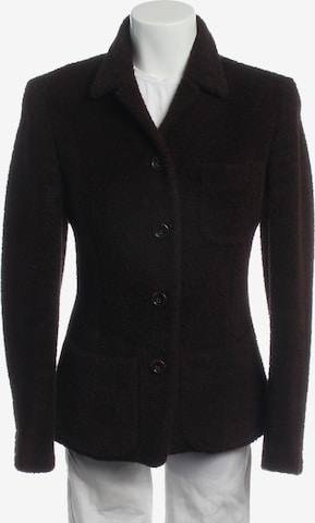 JIL SANDER Übergangsjacke S in Braun: Vorderseite