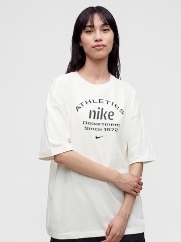 Nike Sportswear Υπερμέγεθες μπλουζάκι 'NSW X TRNG' σε λευκό