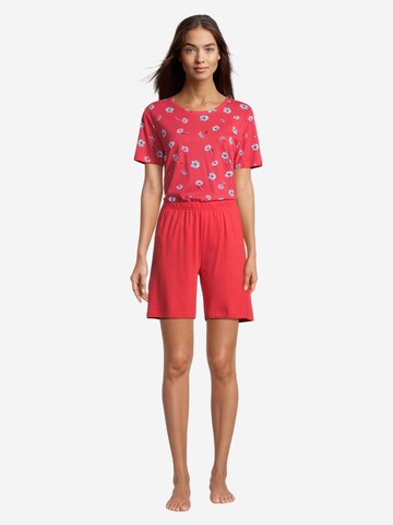 HAJO Pajama 'Premium Cotton' in Red