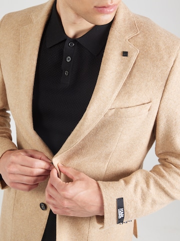 Karl Lagerfeld Slim Fit Sakko in Beige