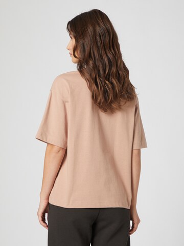 LENI KLUM x ABOUT YOU Shirt 'Heather' in Beige