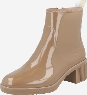 Kate Spade Rubber Boots 'PUDDLE' in Beige: front