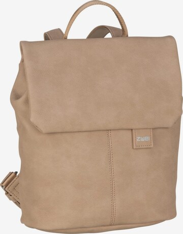 ZWEI Backpack 'Mademoiselle' in Beige: front