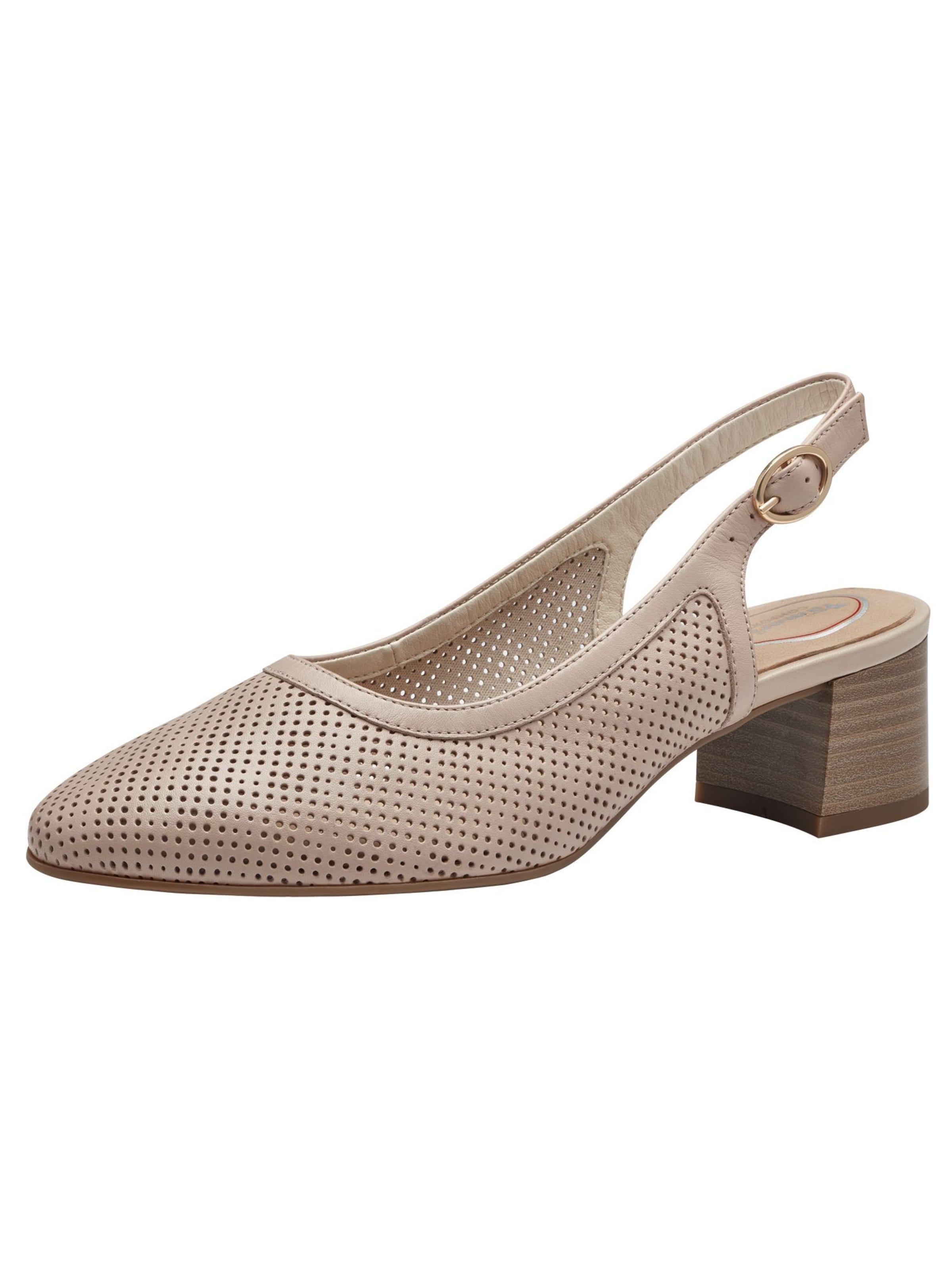 Tamaris Pumps in Beige: Vorderseite