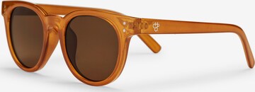 Lunettes de soleil 'BYRON' CHPO en marron : devant