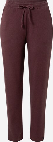 Pantalon 'Kaaia' ARMEDANGELS en marron : devant