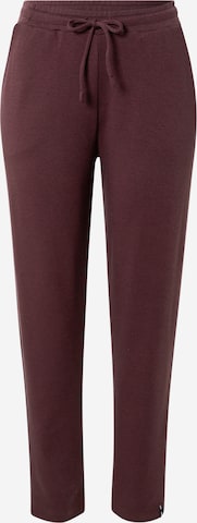 Regular Pantalon 'Kaaia' ARMEDANGELS en marron : devant