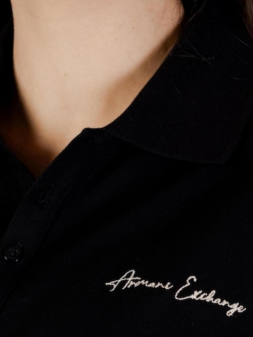 Maglietta 'POLO SHIRT XW000887 AF10819' di ARMANI EXCHANGE in nero