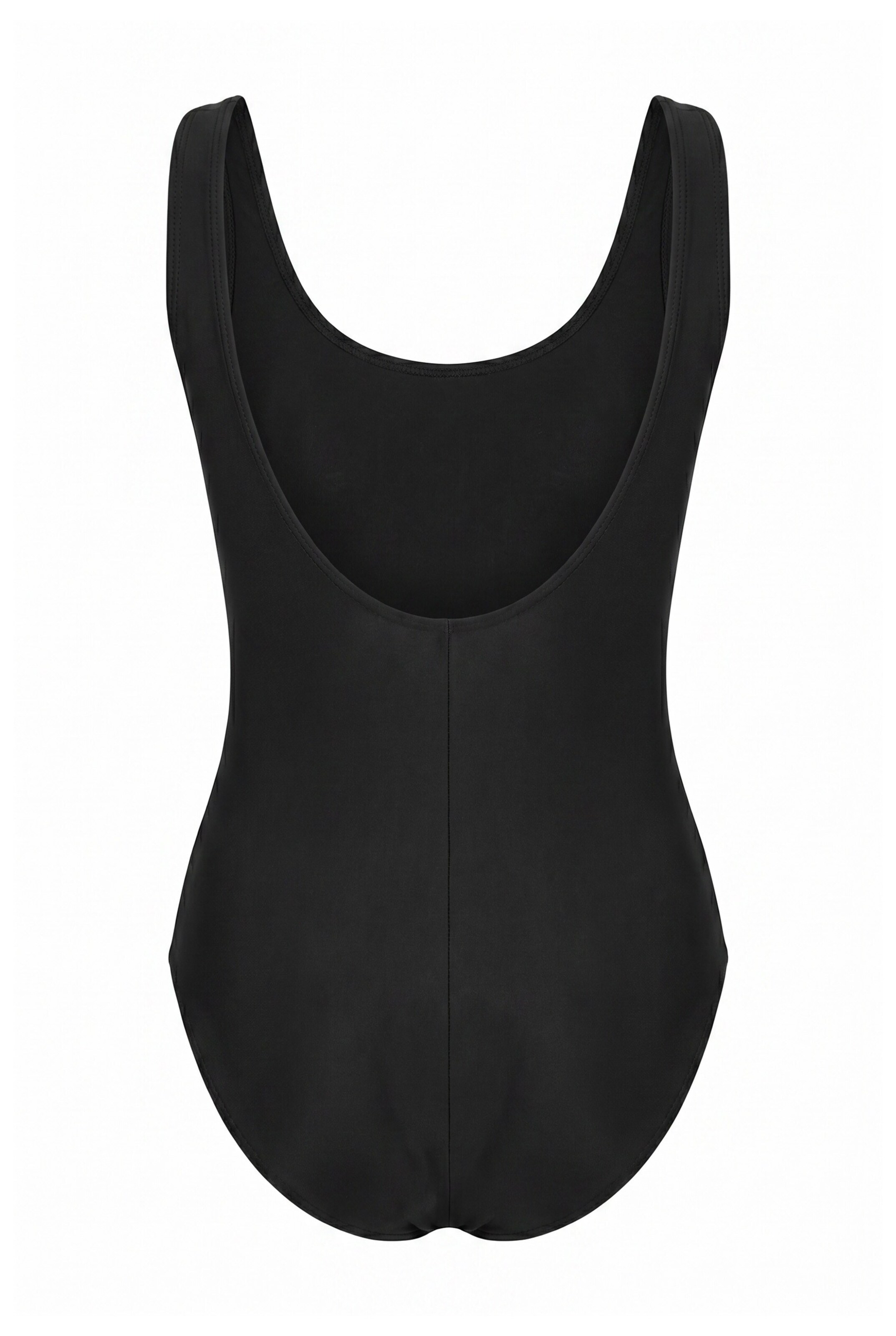 Ulla Popken Classic Swimsuit dress in Black