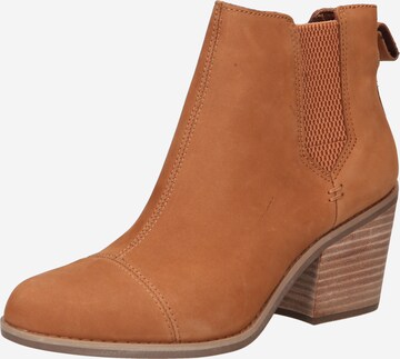 TOMS Chelsea Boots 'EVERLY' i brun: forside